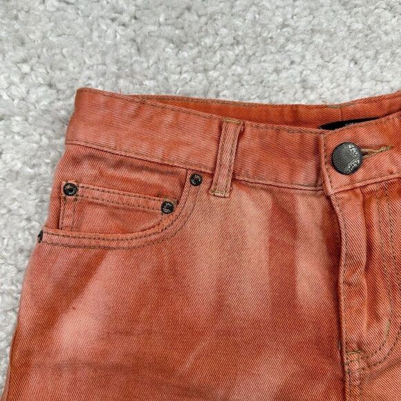 Free People Copper Orange Raw Hem Short - Picture 6 of 9